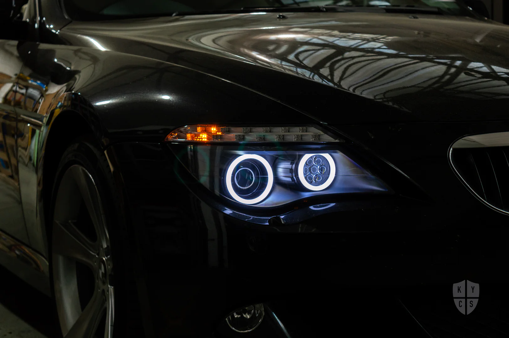 E63 E64 LCI - Round Angel Eyes (6 Series & M6 Xenon Headlights) - Image 4