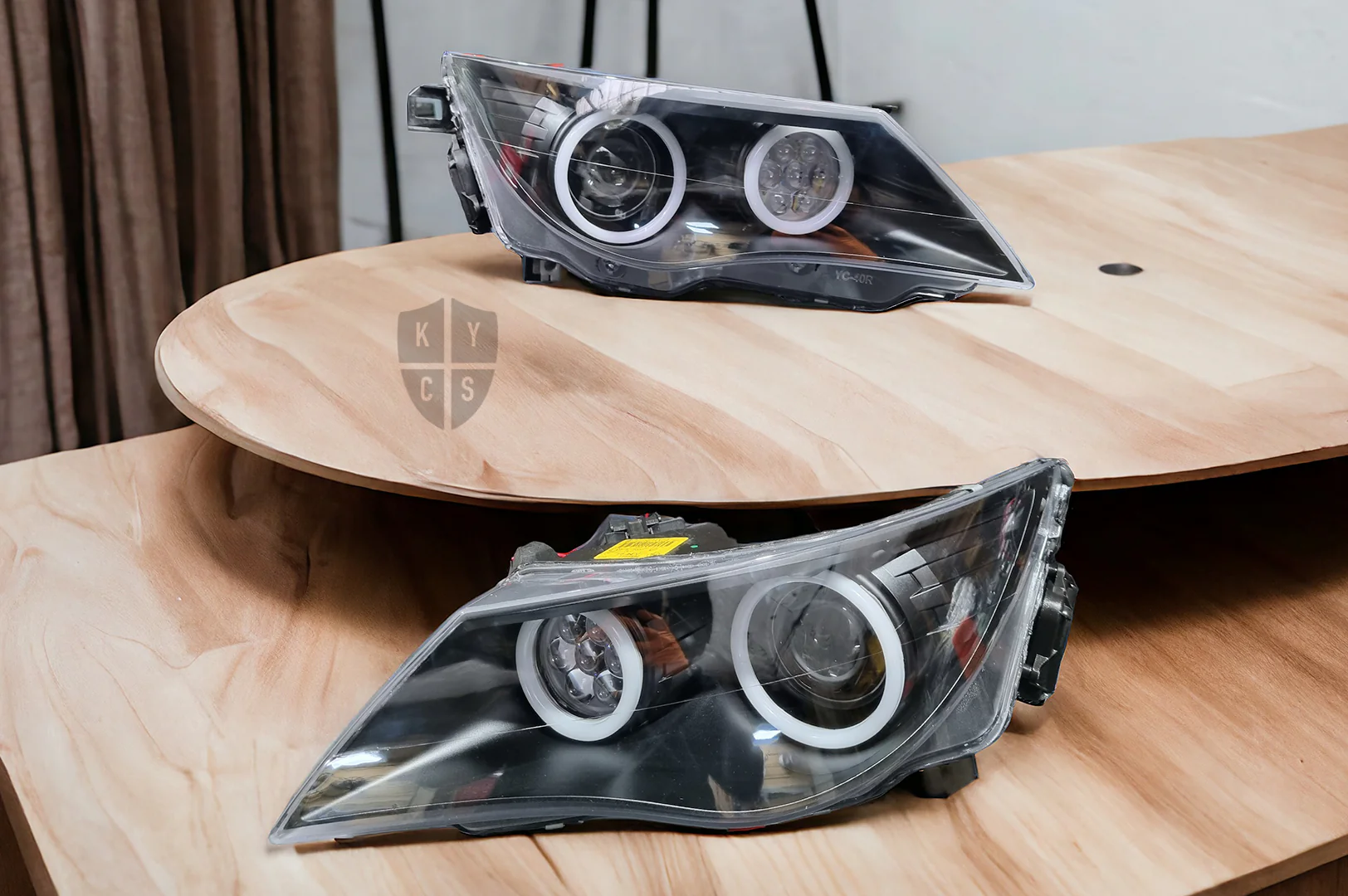 E63 E64 LCI - Round Angel Eyes (6 Series & M6 Xenon Headlights) - Image 5