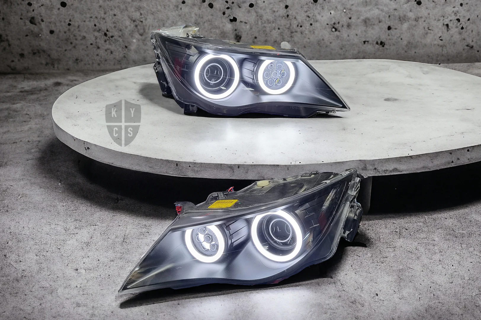 E63 E64 LCI - Round Angel Eyes (6 Series & M6 Xenon Headlights) - Image 6