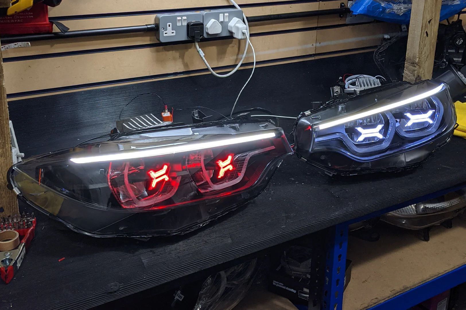 F32 F33 F36 F80 F82 F83 LCI - DRL & Eyebrow Upgrade/Replacement (4 Series & M3 M4 Adaptive LED Headlights) - Image 3