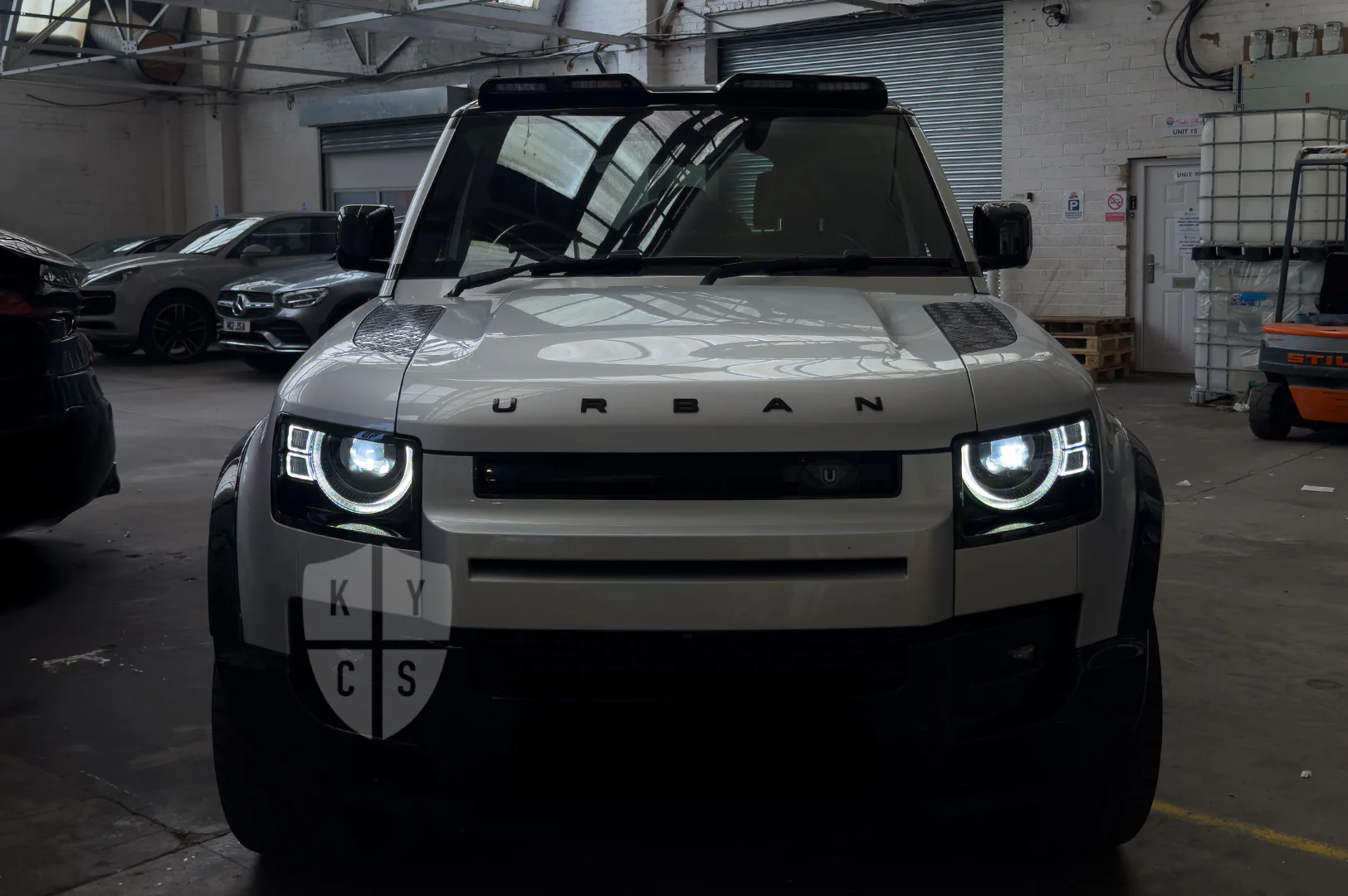 Land Rover New Defender (L663 2020+) Refurbishment & Repair From Burnt/Yellowing Failed Signature Ring LED DRL - Image 2