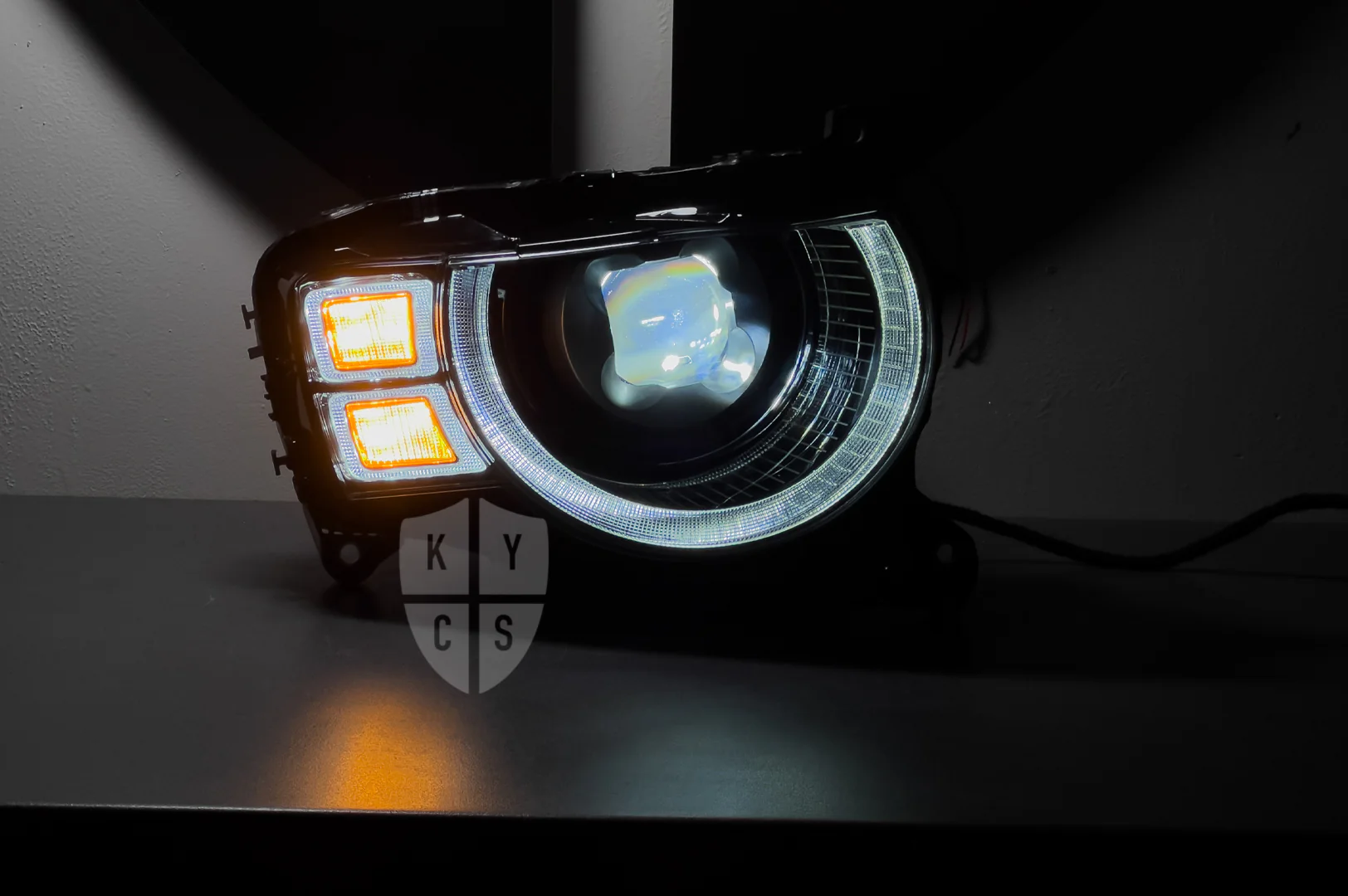 Land Rover New Defender (L663 2020+) Refurbishment & Repair From Burnt/Yellowing Failed Signature Ring LED DRL - Image 6