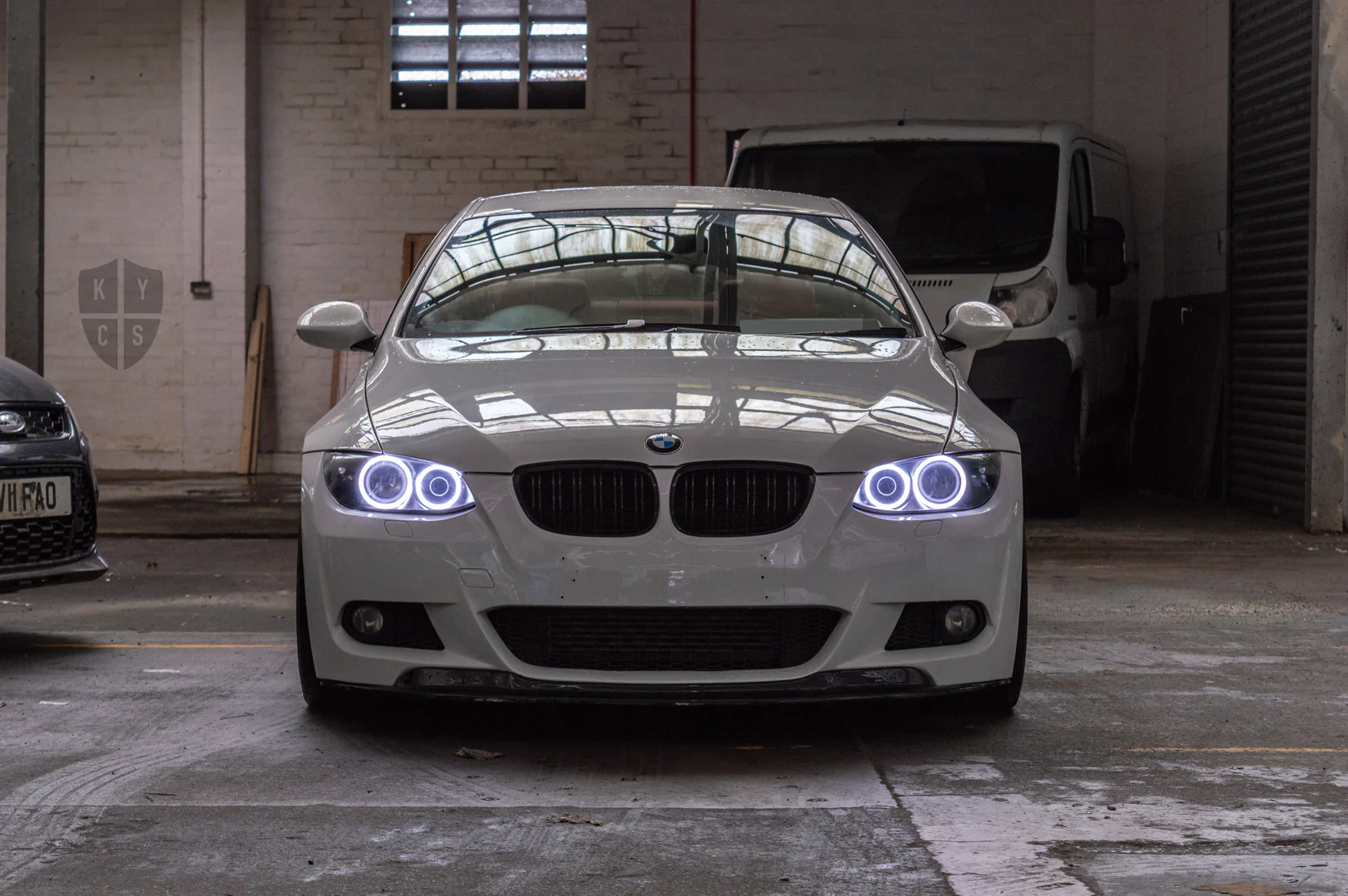 Prebuilt - E9x M3, E92/E93 Pre LCI (KYCS Full Circle Soft Glow Angel Eyes) - Image 13