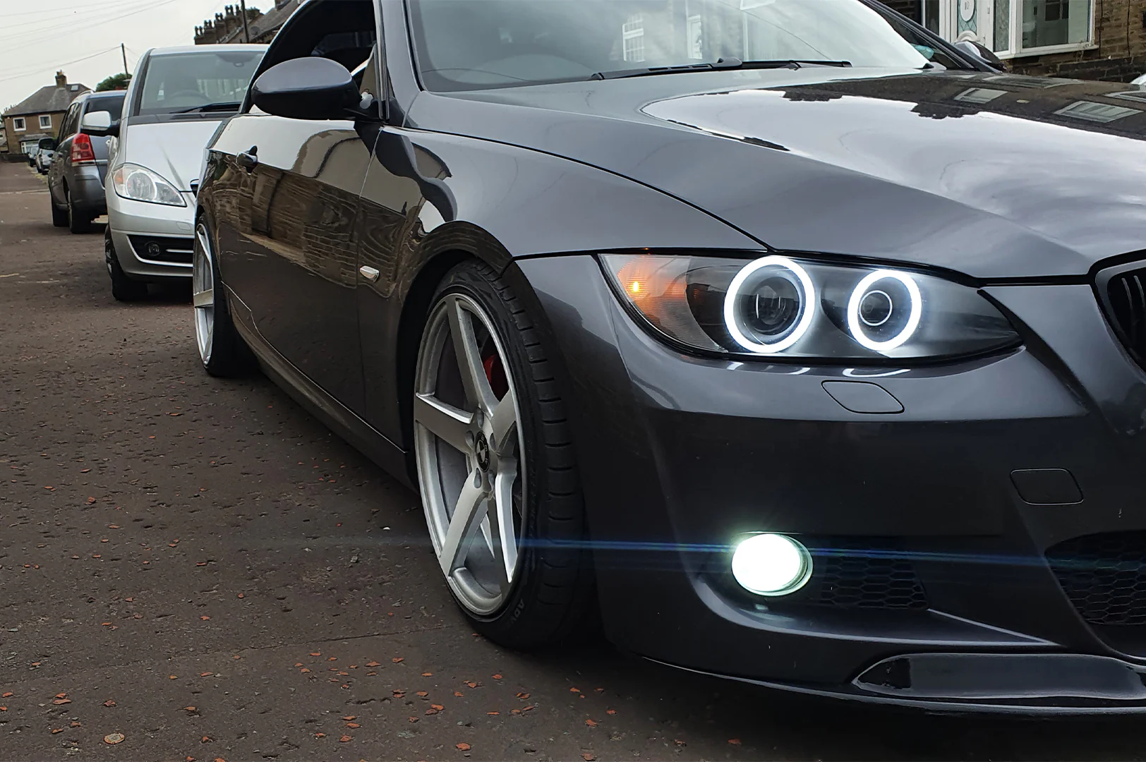 Prebuilt - E9x M3, E92/E93 Pre LCI (KYCS Full Circle Soft Glow Angel Eyes) - Image 6