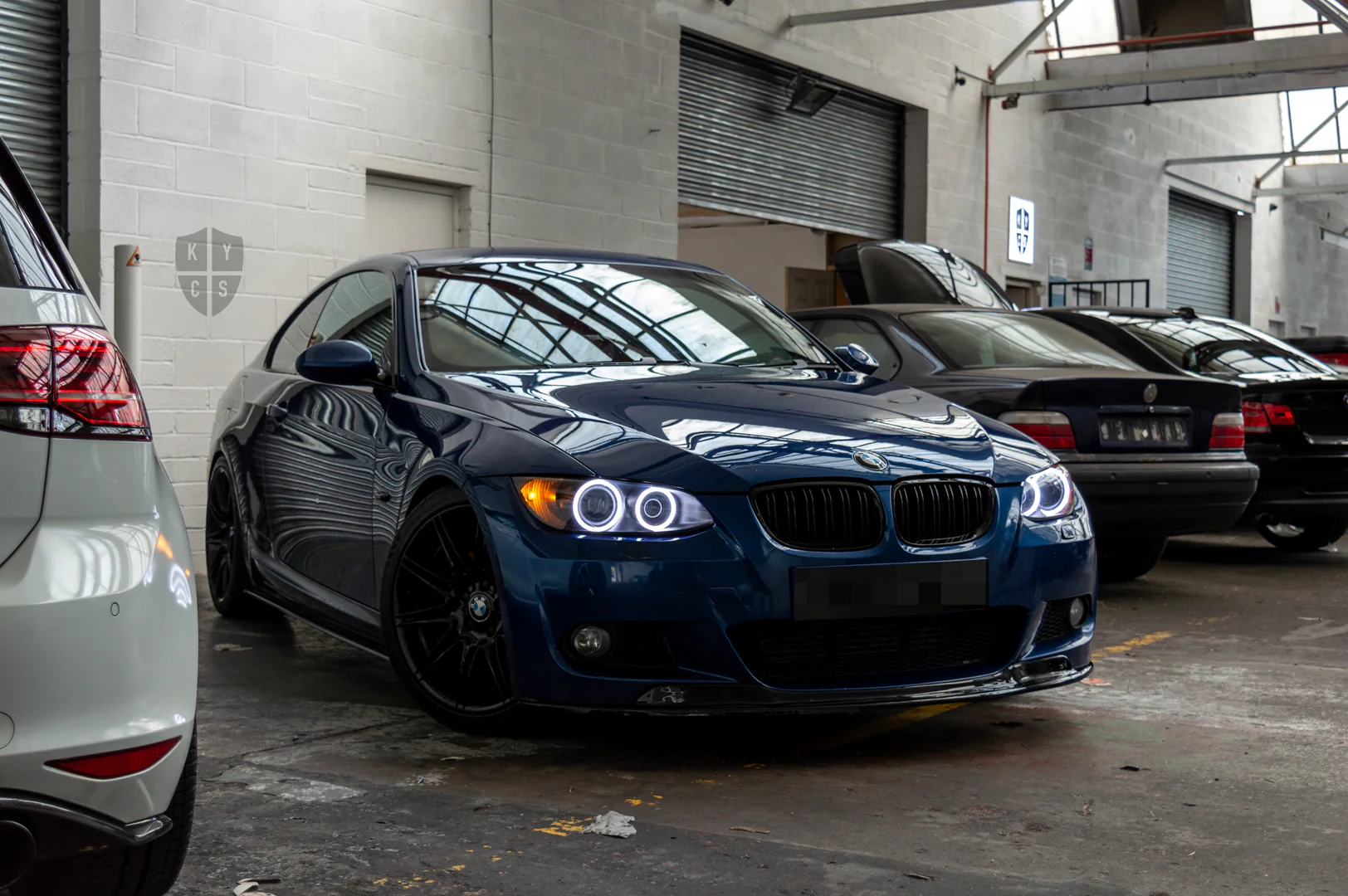 Prebuilt - E9x M3, E92/E93 Pre LCI (KYCS Full Circle Soft Glow Angel Eyes) - Image 8