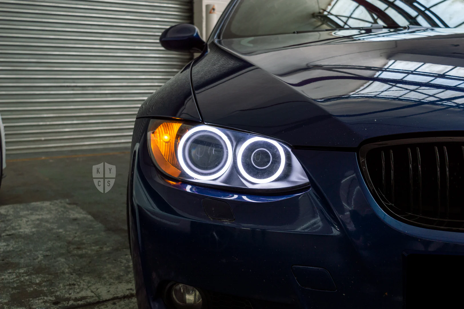Prebuilt - E9x M3, E92/E93 Pre LCI (KYCS Full Circle Soft Glow Angel Eyes) - Image 9